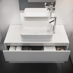 washbasins and pedestals