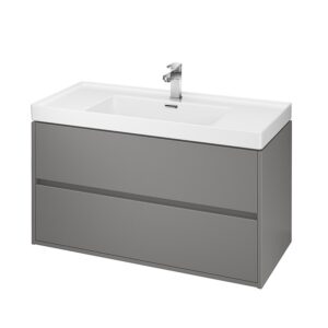 CREA 100 WASHBASIN CABINET GREY MATT