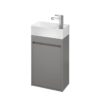 CREA 40 WASHBASIN CABINET GREY MATT