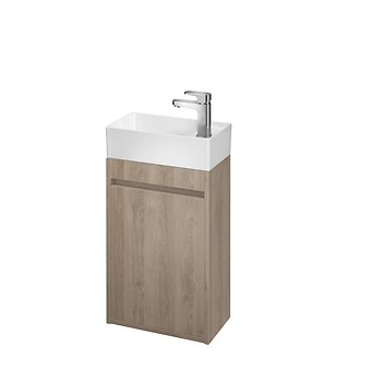 CREA 40 WASHBASIN CABINET OAK