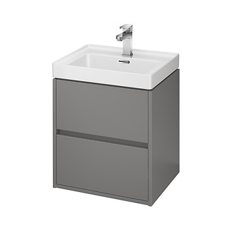 CREA 50 WASHBASIN CABINET GREY MATT