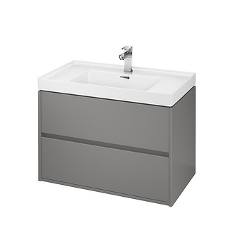 CREA 80 WASHBASIN CABINET GREY MATT