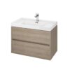 CREA 80 WASHBASIN CABINET OAK