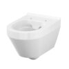 CREA WALL HUNG BOWL CLEANON OVAL WITHOUT TOILET SEAT