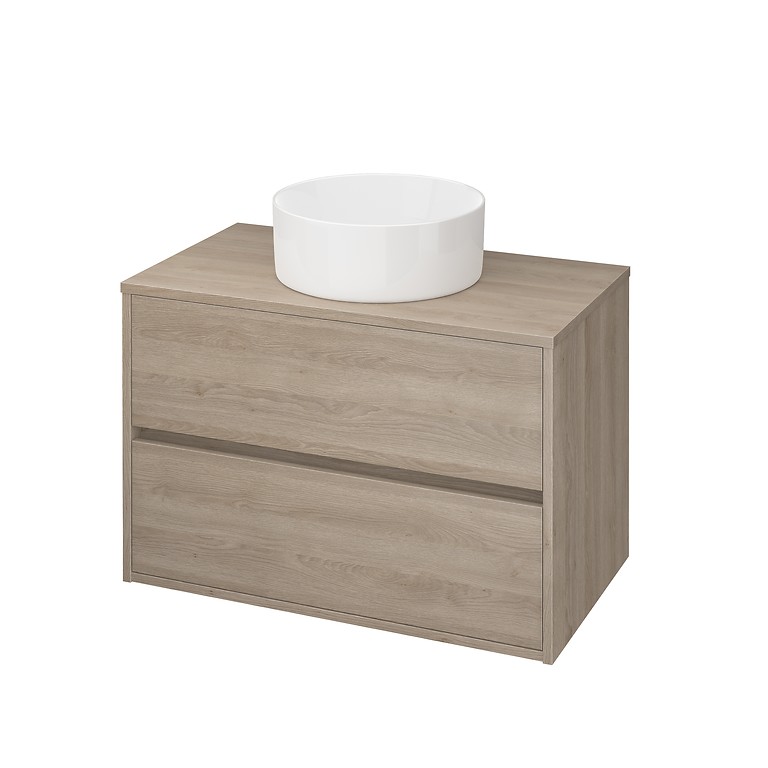 Product_code_S924-010 CREA 80 CABINET WITH COUNTERTOP OAK